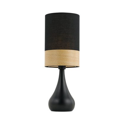 Akira Black/Oak Table Lamp