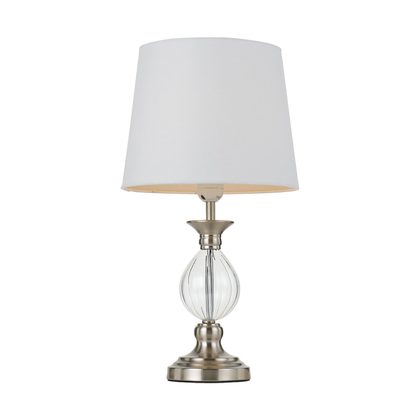 Crest Nickel Table Lamp