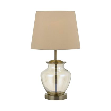 June Amber Table Lamp