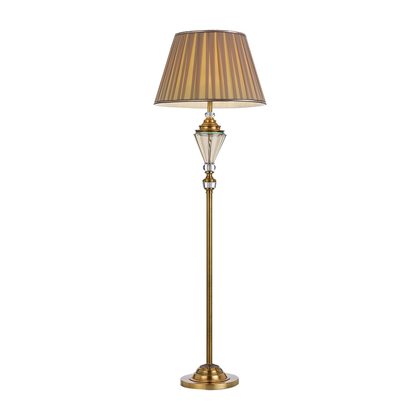 Oxford Antique Gold Floor Lamp