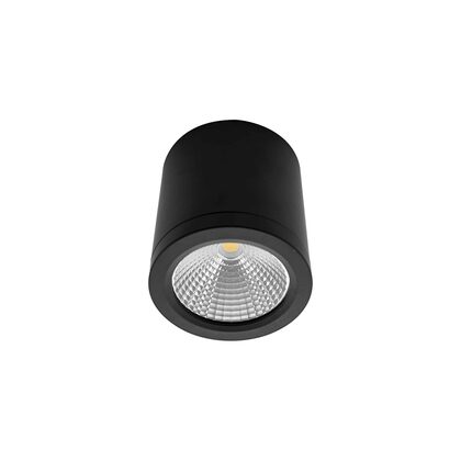 White LANBOS Indoor 10W LED Spotlight 360°Adjustable Ceiling Downlight /Surface Mounted COB Lighting LED/3000K/ 10X10CM/Aluminum Wall Lamp or Spot Light 