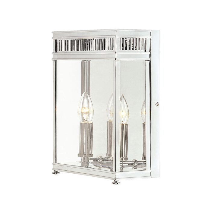 Holborn Half Lantern Medium Polished Chrome
