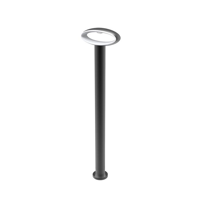 Exterior 9W LED Bollard Black Finish / Warm White - Horus4