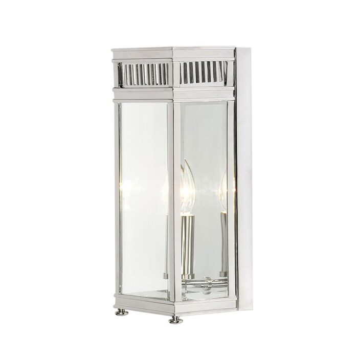 Holborn Half Lantern Small Polished Chrome