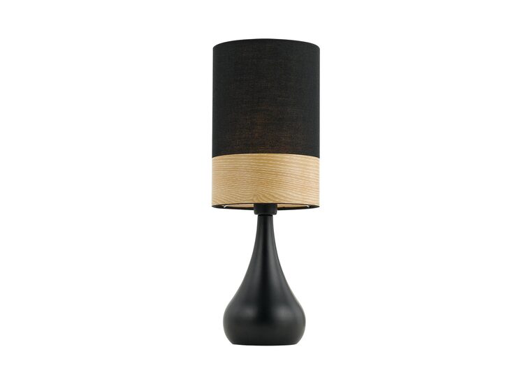 Akira Black/Oak Table Lamp