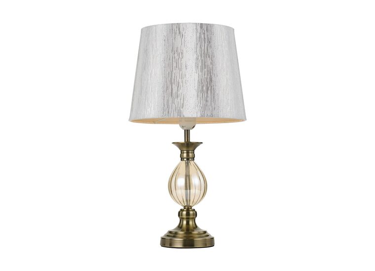 Crest Antique Brass Table Lamp