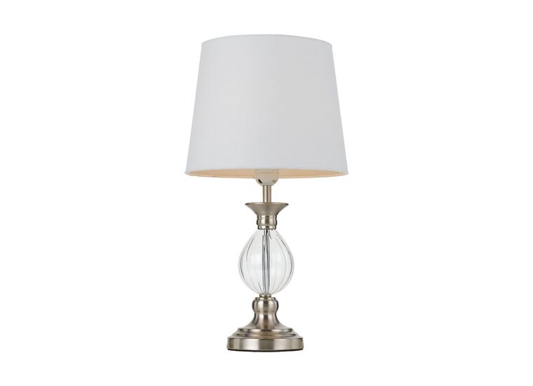 Crest Nickel Table Lamp