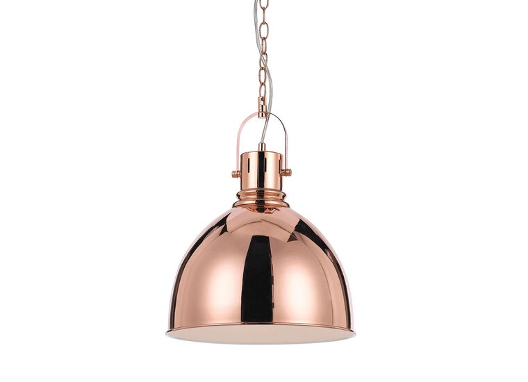 Market 1 Light Copper Pendant