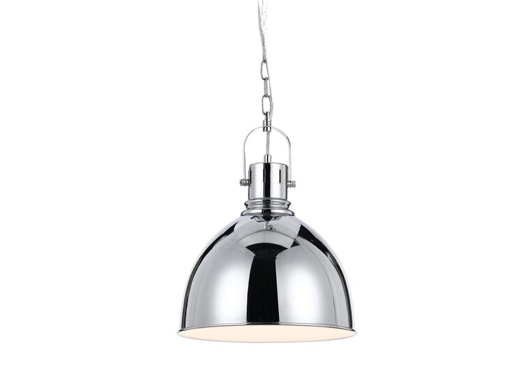 Market 1 Light Chrome Pendant