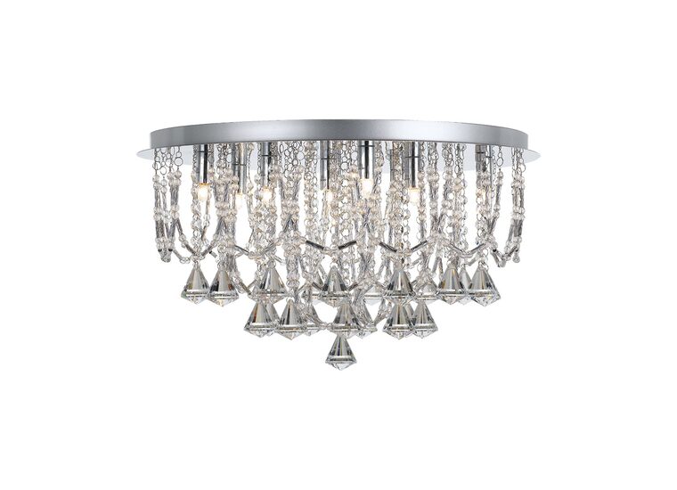 Sandro 9 Light Flush Mount