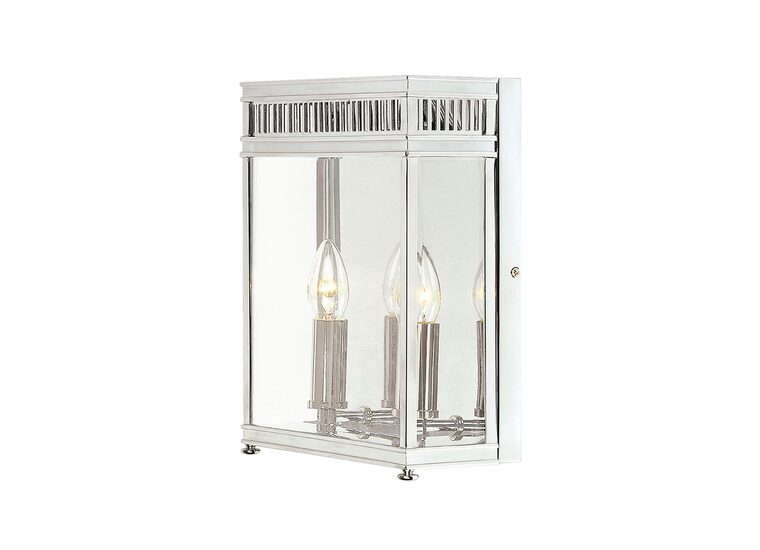 Holborn Half Lantern Medium Polished Chrome